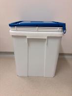45L emmer. Met goeie afsluiting.L x W x H): 378 x 378 x 420, Doe-het-zelf en Verbouw, Kratten en Dozen, Doos, Minder dan 35 cm