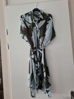 Didi kaftan kimono throw tuniek blauw turquoise bruin 1 size, Didi, Ophalen of Verzenden, Zo goed als nieuw, Blauw