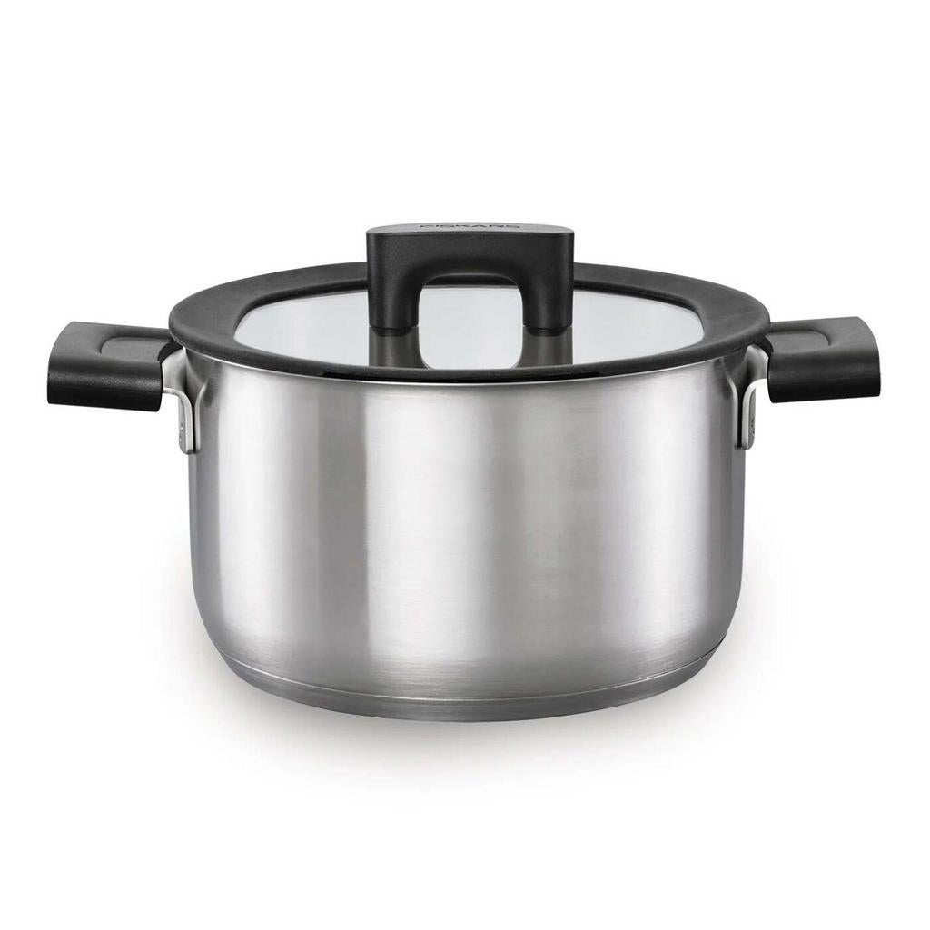 Fiskars Hard Face Staal kookpan 26 cm 5,0 liter NIEUW, Huis en Inrichting, Keuken | Potten en Pannen, Ophalen of Verzenden, Nieuw