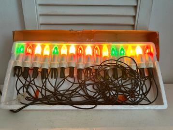 Vintage Slendor 16 gekleurde kerstlampjes kerstverlichting beschikbaar voor biedingen