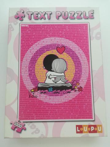 Liefde is puzzel (duitstalig) - 1000 stukjes beschikbaar voor biedingen