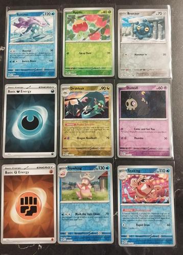 Prismatic Evolutions Holo's beschikbaar voor biedingen