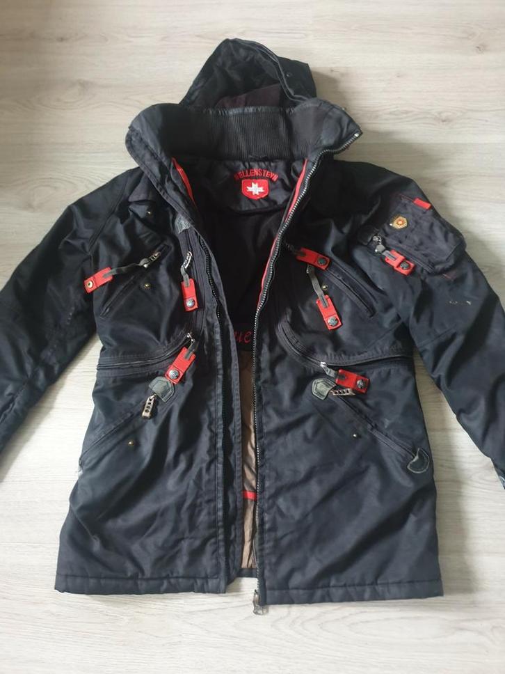 Wellensteyn Rescue Team Parka maat M, Kleding | Heren, Jassen | Winter, Gedragen, Maat 48/50 (M), Zwart, Ophalen of Verzenden