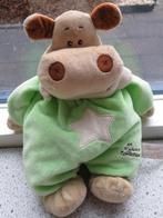 2 x Koe paard nijlpaard Harry the Hippo merk Tiamo, Kinderen en Baby's, Speelgoed | Knuffels en Pluche, Ophalen of Verzenden, Zo goed als nieuw