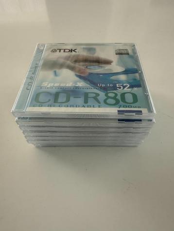 8x TDK CD-R80 Speed-X 700MB – nieuw in doos beschikbaar voor biedingen