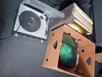 Platenspeler incl veel LP's, Audio, Tv en Foto, Platenspelers, Ophalen, Gebruikt, Platenspeler, Overige merken