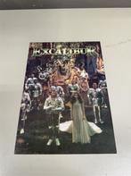 excalibur film programma - john boorman 1981 zeldzaam, Overige typen, Ophalen of Verzenden, Zo goed als nieuw, Nvt