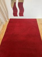IKEA ÅDUM 133x195 langpolig tapijt (rood), Ophalen, 100 tot 150 cm, Zo goed als nieuw, 150 tot 200 cm