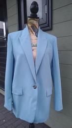 Zara blazer lichtblauw M, Maat 38/40 (M), Zara, Nieuw, Jasje