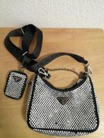 OP=OP!!! ELEGANTE ZILVER CHIQUE SCHOUDERTASJE + KLEIN TASJE!, Sieraden, Tassen en Uiterlijk, Tassen | Damestassen, Verzenden, Gebruikt