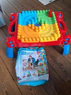 Mega Bloks Tafel + Blokken, Kinderen en Baby's, Speelgoed | Bouwstenen, Ophalen of Verzenden, Gebruikt, Megabloks