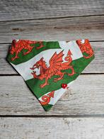 Welsh Vlag Bandana (tot ong. 50 cm), Dieren en Toebehoren, Ophalen of Verzenden, Zo goed als nieuw, Hondenhalsdoek
