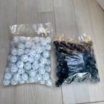 100 Hoekverbinders voor glas / spiegels van 4mm wit of zwart, Ophalen of Verzenden, Nieuw