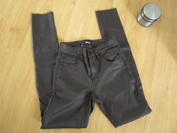 Eksept maat S - bruine broek met coat laag beschikbaar voor biedingen