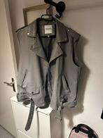 Leren gilet/bodywarmer, Kleding | Dames, Bodywarmers, Ophalen of Verzenden, Nieuw, Maat 46/48 (XL) of groter, Grijs