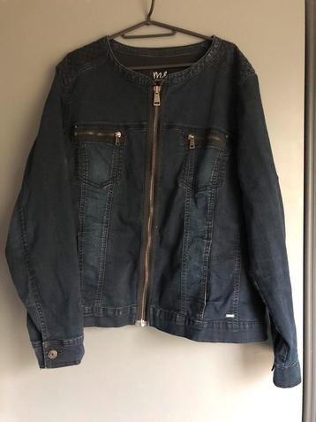 M&s denim stretch spijkerjack L 42/44 blauw beschikbaar voor biedingen