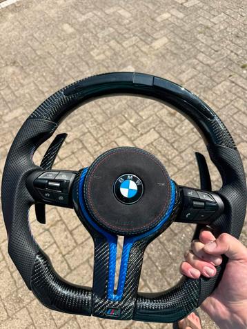 Bmw F stuur carbon met Live display, Nieuw custom airbag beschikbaar voor biedingen