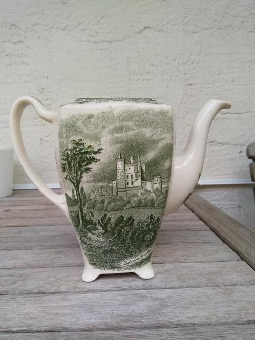 Engelse koffiepot Old Castles, Antiek en Kunst, Antiek | Servies los, Ophalen of Verzenden