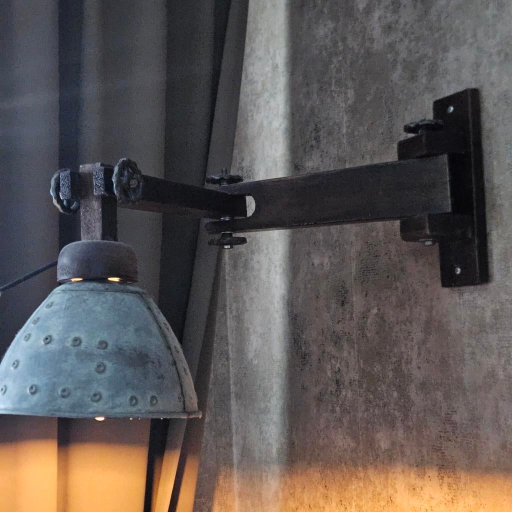 Schemerlamp vinted industriël, Huis en Inrichting, Lampen | Hanglampen, Ophalen, Zo goed als nieuw, Minder dan 50 cm