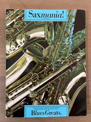 Saxmania! Blues Greats - Saxofoon Muziekboek beschikbaar voor biedingen