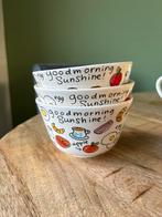 Amsterdam blond ontbijtschaaltjes, Huis en Inrichting, Keuken | Servies, Ophalen, Zo goed als nieuw, Aardewerk, Blond Amsterdam