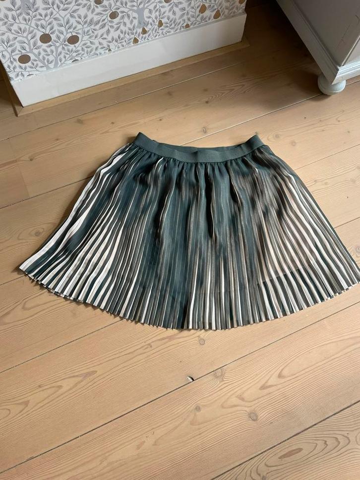 Samsoe & Samsoe mooie crème groene rok maat M/L, Kleding | Dames, Rokken, Zo goed als nieuw, Groen, Boven de knie, Ophalen of Verzenden