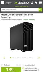 Fractal Design Torrent Black Solid Behuizing, Computers en Software, Computerbehuizingen, Ophalen, Zo goed als nieuw