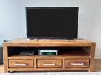 tv kast donker houten, Minder dan 100 cm, 25 tot 50 cm, 100 tot 150 cm, Zo goed als nieuw