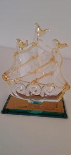 Glazen Schip Ornament, Ophalen of Verzenden