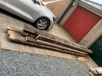 Houten Balken - Gebruikt en Geïmpregneerd, Doe-het-zelf en Verbouw, Hout en Planken, Gebruikt, Balk, Overige houtsoorten, Ophalen