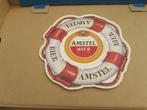 bierviltje AMSTELBIER  REDDINGSBOEI, Verzamelen, Biermerken, Ophalen of Verzenden, Nieuw, Viltje(s), Amstel