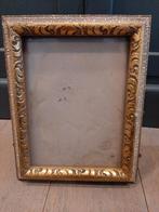 Mooi oud lijstje met goudkleurige rand, Ophalen of Verzenden, Hout, Minder dan 50 cm, Minder dan 50 cm