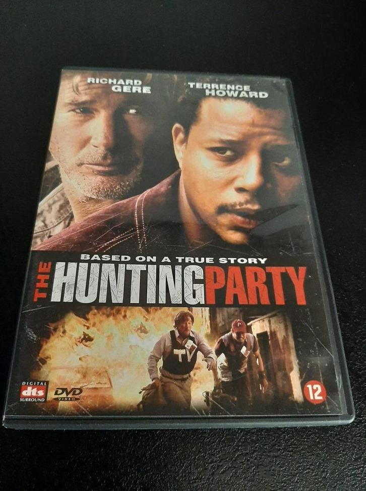 The hunting party, Richard Gere, Terrence Howard!, Cd's en Dvd's, Dvd's | Thrillers en Misdaad, Gebruikt, Actiethriller, Vanaf 12 jaar