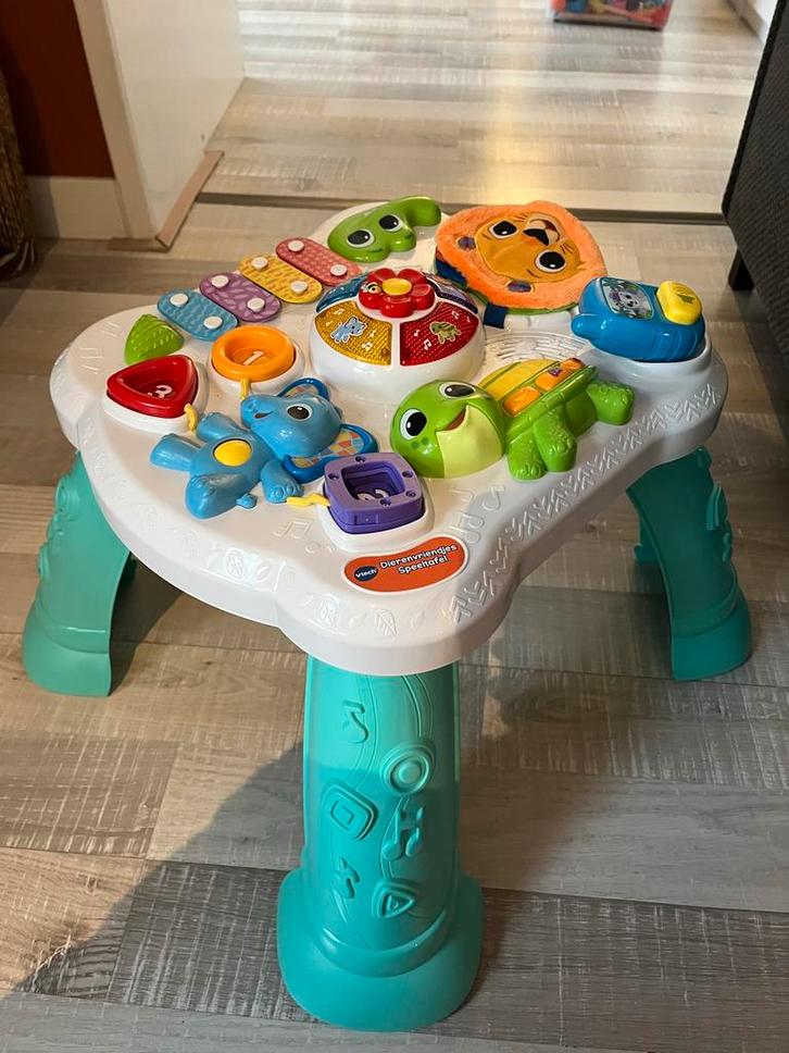 Vtech Dierenvriendjes Speeltafel, Kinderen en Baby's, Speelgoed | Babyspeelgoed, Zo goed als nieuw, Overige typen, Met licht, Ophalen