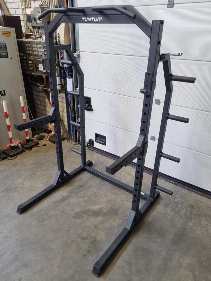 Tunturi HR60 Half Rack(2EKANS), Sport en Fitness, Fitnessapparatuur, Nieuw, Krachtstation, Armen, Benen, Borst, Buik, Rug, Metaal