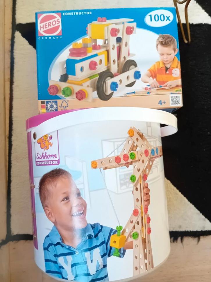 Eichorn/Heros constructor, Kinderen en Baby's, Speelgoed | Bouwstenen, Zo goed als nieuw, Ophalen of Verzenden