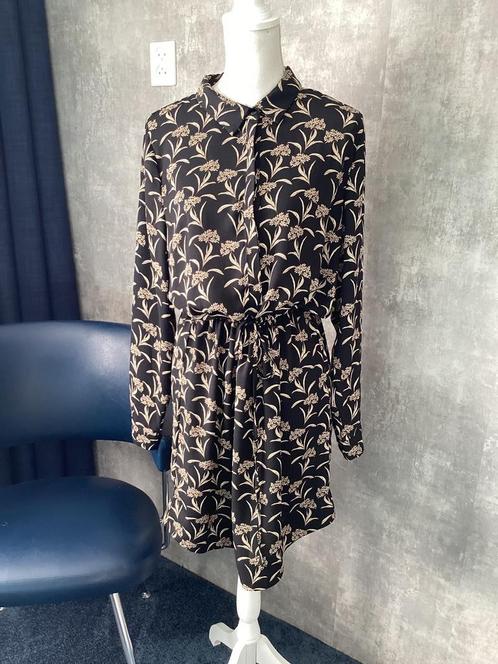 Norah zwarte lange blouse/tuniek maat 42, Kleding | Dames, Blouses en Tunieken, Gedragen, Maat 42/44 (L), Zwart, Ophalen of Verzenden