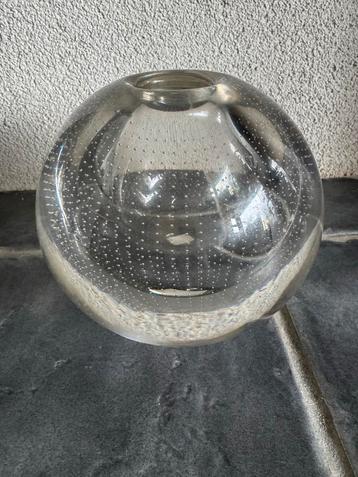 Glazen spijkerglas bolvaas grote model beschikbaar voor biedingen