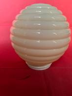 Opaal Murano Venini Deco Lampenkap, Huis en Inrichting, Lampen | Lampenkappen, Gebruikt, Wit, Rond, Ophalen of Verzenden