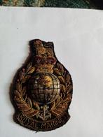 Royal marine embleem, Embleem of Badge, Nederland, Ophalen of Verzenden, Marine