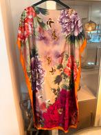 Oranje Satijn Look Kaftan - Maat 52/54 nieuw Chic Me, Overige kleuren, Jurk, Nieuw, Ophalen of Verzenden