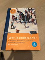Wat is onderzoek? - Praktijkboek methoden en technieken, Ophalen of Verzenden, Zo goed als nieuw, HBO