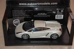 SALE !! LAMBORGHINI GALLARDO balloon white Autoart 74575 WRH, Hobby en Vrije tijd, Modelauto's | 1:18, Verzenden, Zo goed als nieuw