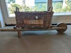 Kruiwagen met rieten mand 1915, Huis en Inrichting, Ophalen, Zo goed als nieuw, Rond, Riet