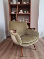 Deens vintage fauteuil, Huis en Inrichting, Fauteuils, Ophalen, Zo goed als nieuw