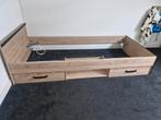 1-persoons kinderbed, Huis en Inrichting, Slaapkamer | Bedden, Ophalen, 90 cm, Eenpersoons, Wit