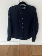 Mooi donkerblauw overhemd van McGregor, Zo goed als nieuw, McGregor, Blauw, Halswijdte 39/40 (M)