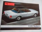 Ford Taunus 1977 oldtimerauto folder, Verzenden, Zo goed als nieuw, Ford