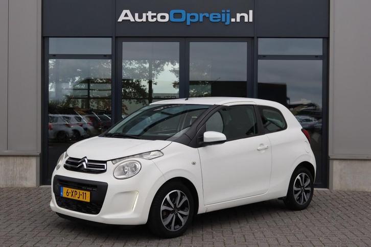 Citroen C1 1.0 E-VTI Serie Blanc Airco, LM-Velgen, LIM, 58.0, Auto's, Citroën, Bedrijf, C1, ABS, Airbags, Airconditioning, Boordcomputer