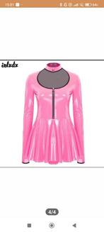 Latex jurk, Maat 46/48 (XL) of groter, Nieuw, Ophalen of Verzenden, Roze